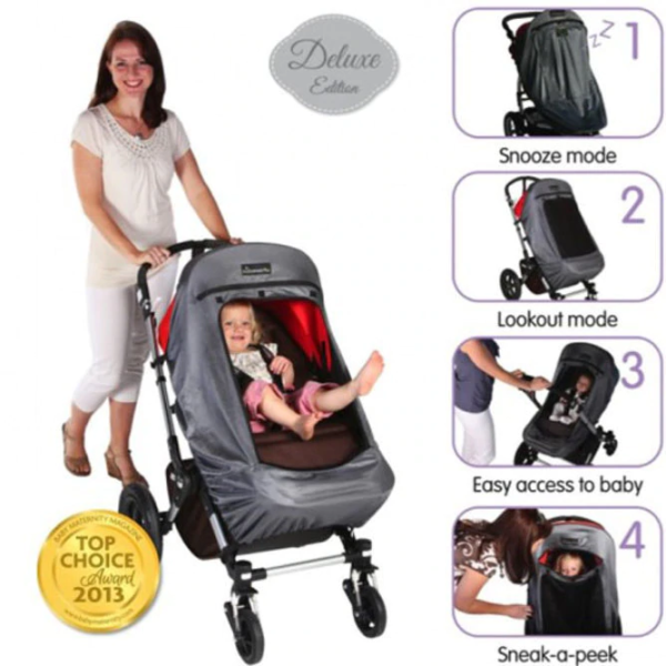 blackout pushchair cover