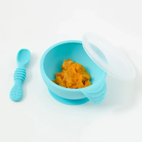 Bumkins - Chewtensils baby utensils set - Tangerine