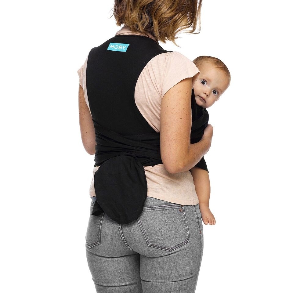 Moby Fit Hybrid Baby Carrier Wrap Baby On The Move