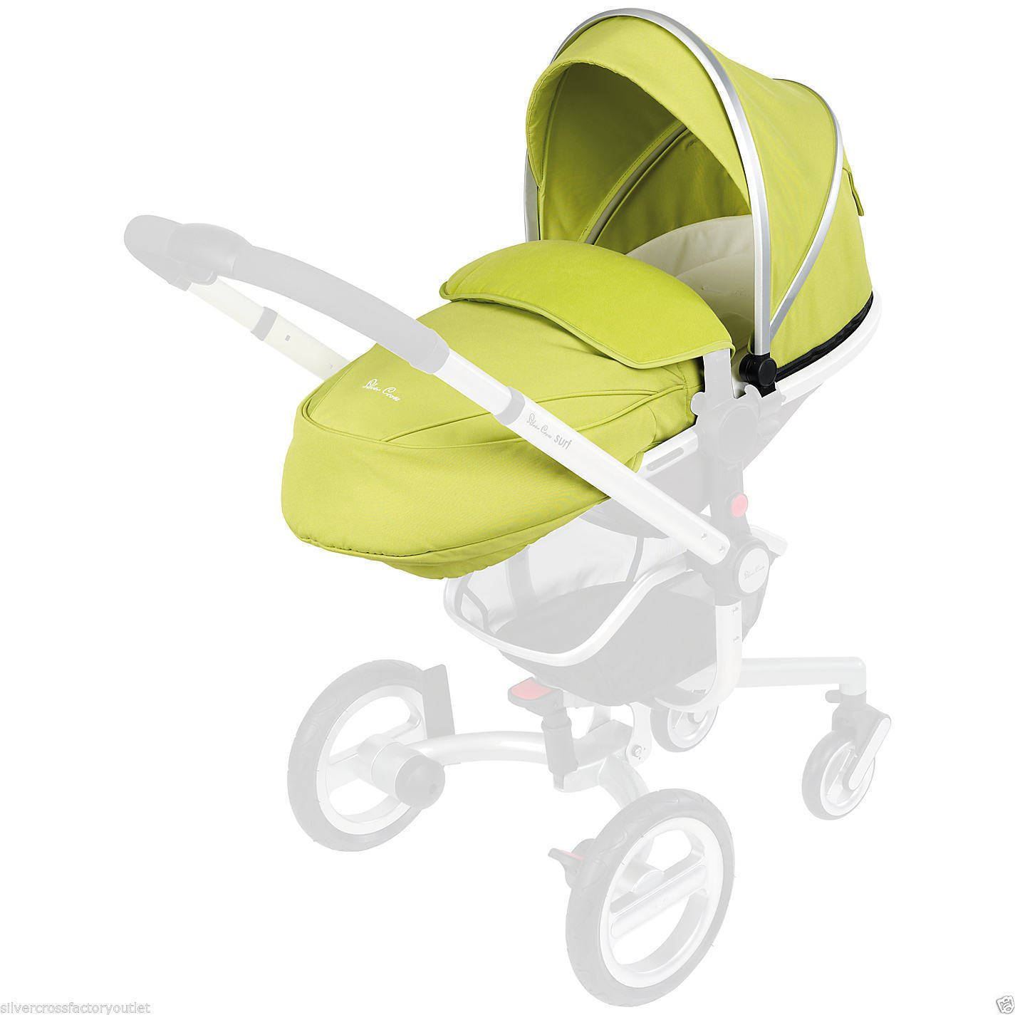 Silver cross surf double pram sale