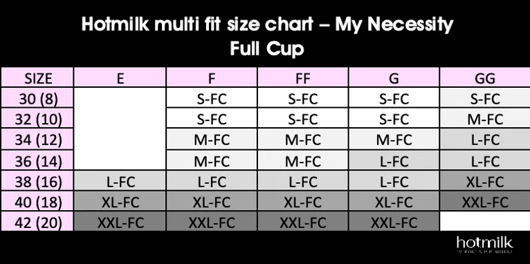 Hotmilk My Necessity Multi-fit Bra Rose Full Cup - Baby On The Move