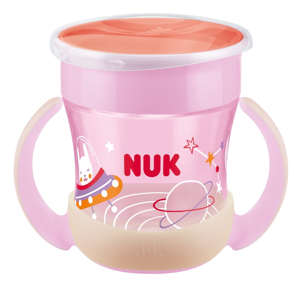 Nuk Mini Magic Cup Night Learning Mug 360 Handles 6 Months Plus 160ml -  Easypara