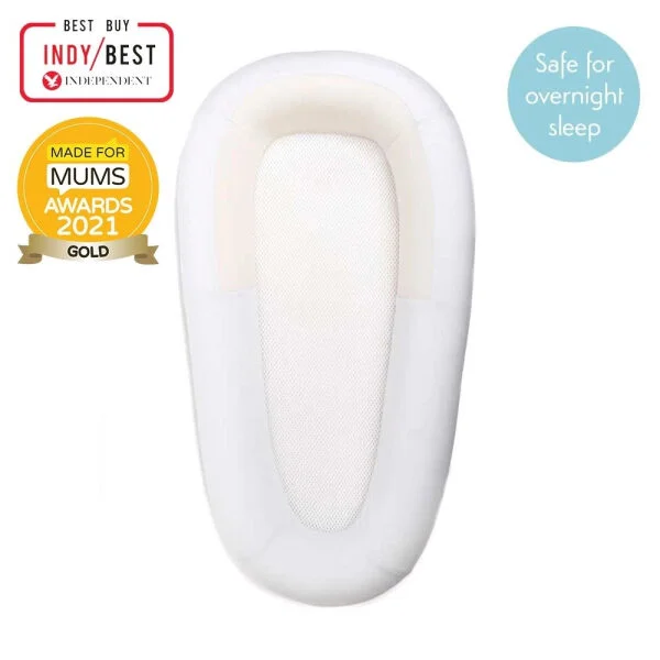 Sleep Tight Baby Bed - Soft White - Purflo