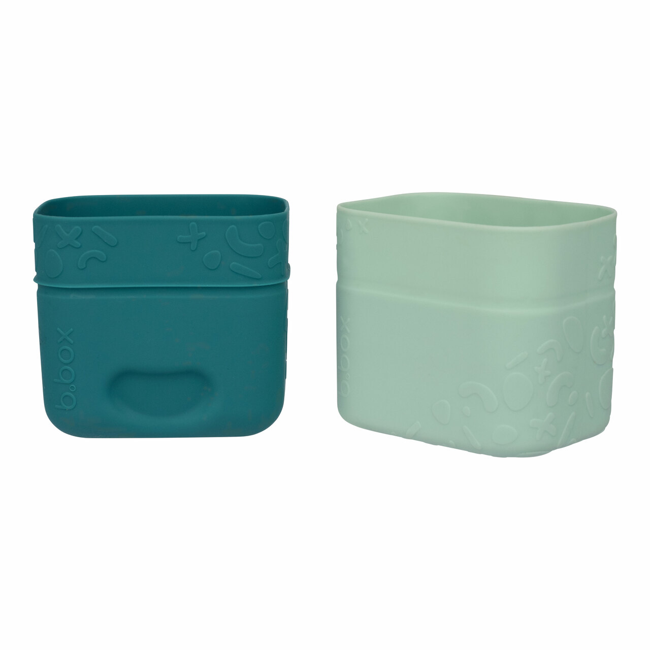 B.Box Silicone Snack Cups, Ocean, Berry & Forest