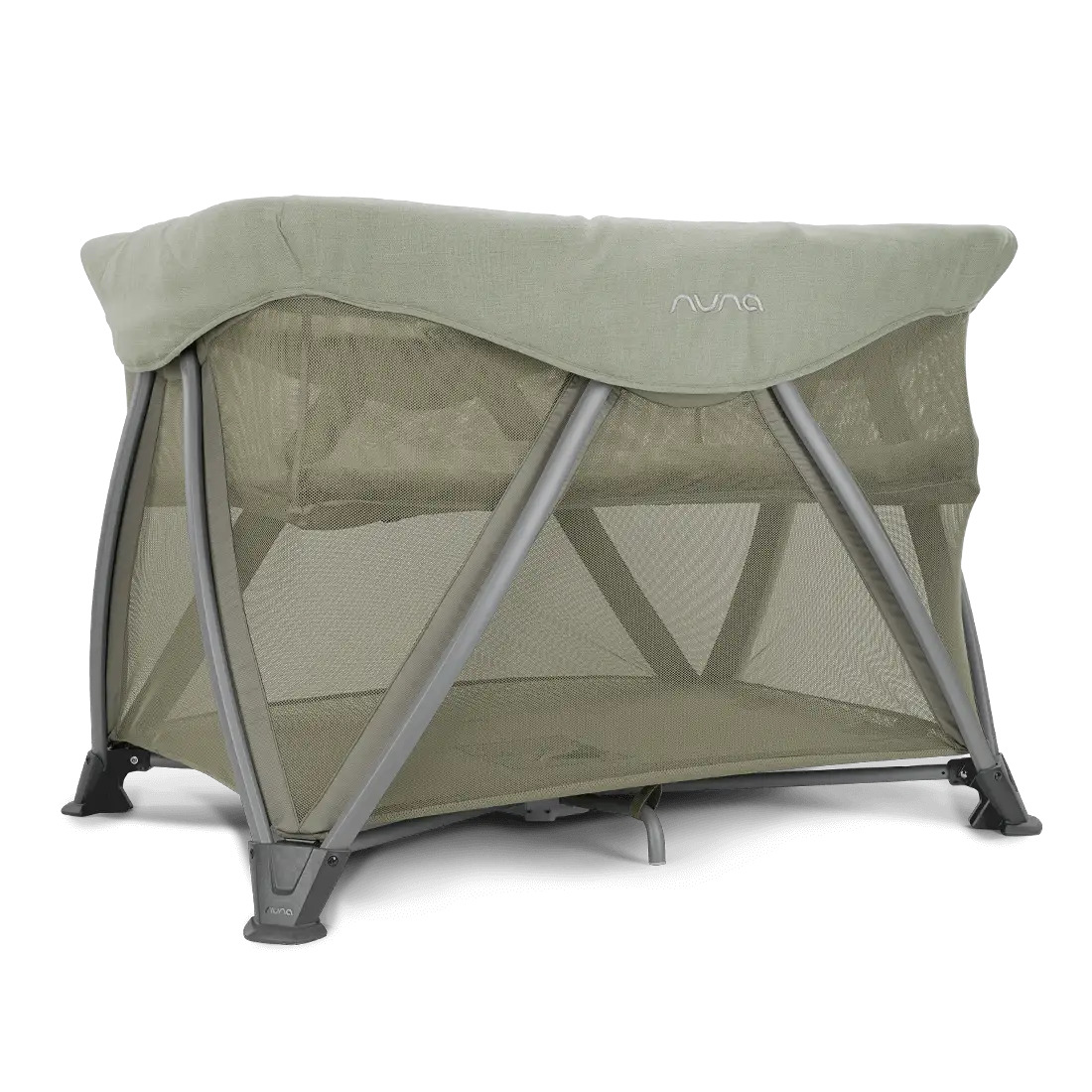 Nuna sena store bassinet set up