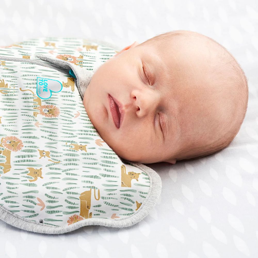 Love To Dream Swaddle Up Designer Warm 2.5 TOG Hidden Lion