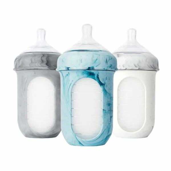 Silicone bottle best sale for babies