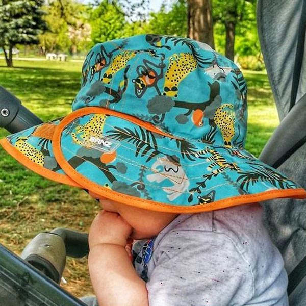 Reversible baby 2024 sun hat