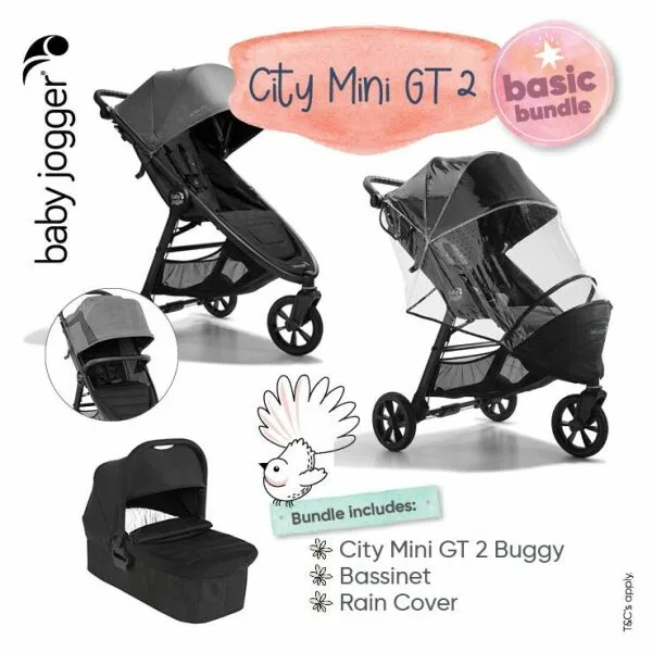 Baby jogger city mini gt with bassinet best sale