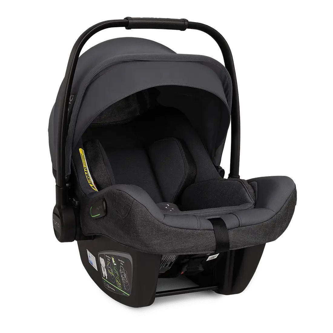 Nuna pipa car seat height best sale and weight