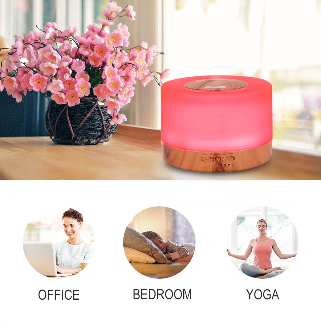 Millie Moo Aroma Bliss Ultrasonic Diffuser - Baby On The Move