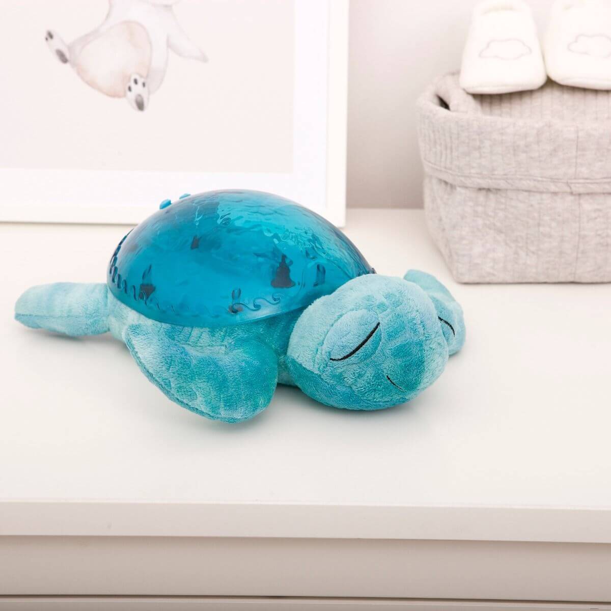 Cloud B Tranquil Turtle Night Light - Baby On The Move