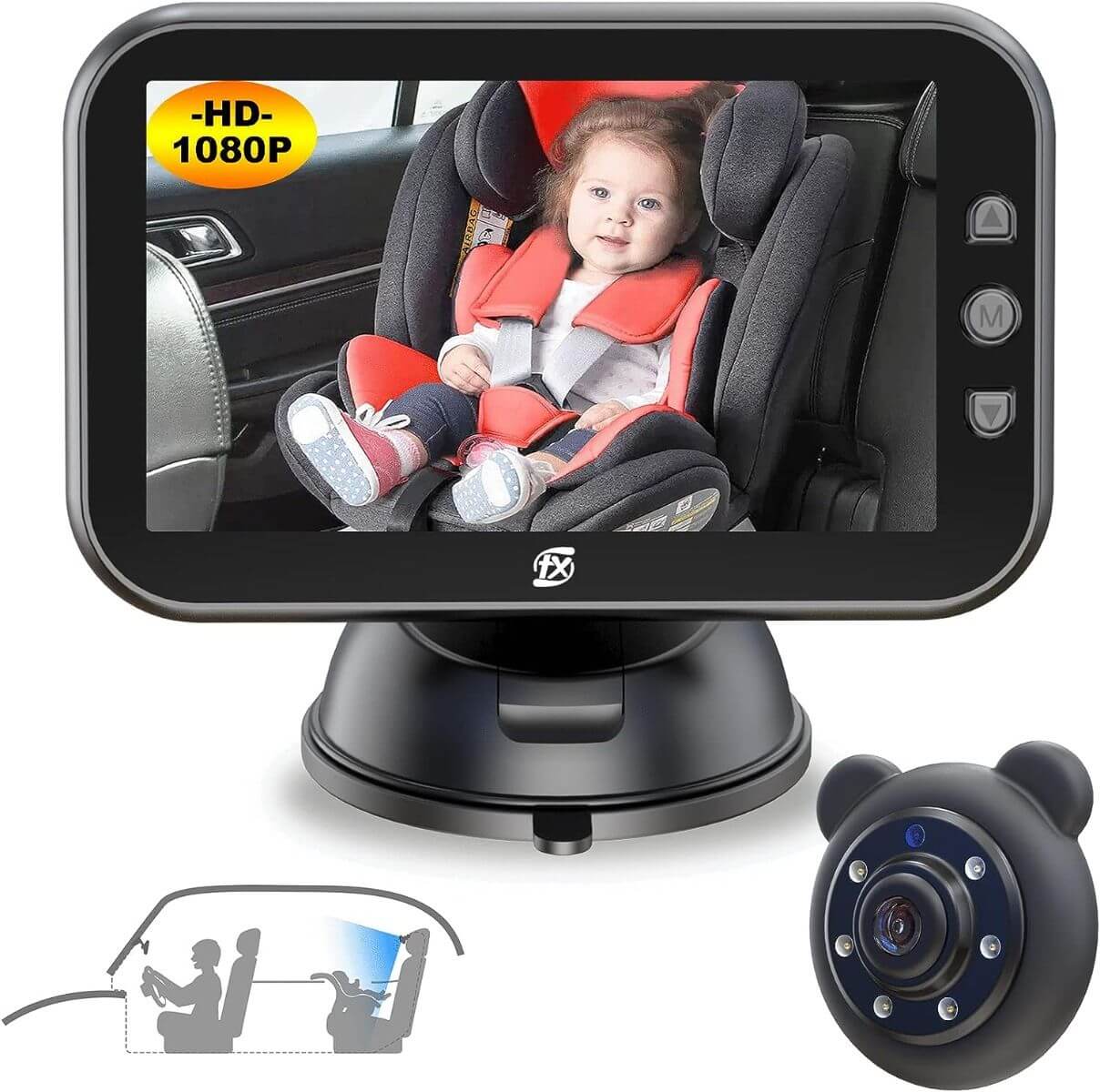 Best car baby store monitor