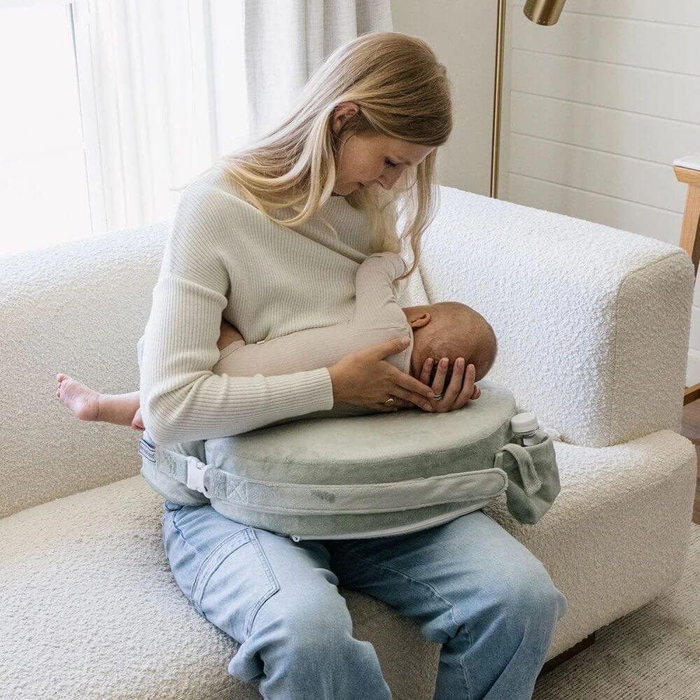 My Brest Friend Super Deluxe Nursing Pillow Platinum Baby On The Move